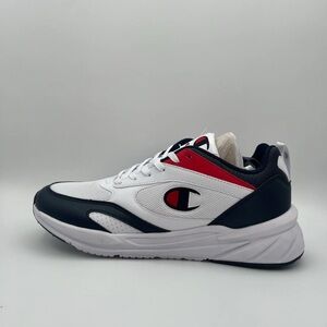 Champion KIDS NAVY, RED, AND WHITE SNEAKERS SIZE 3